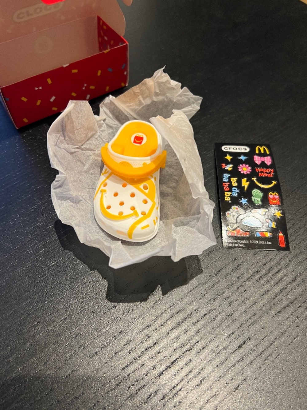 McDonalds x Crocs Key Chain/Charm